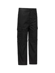 Mountain Warehouse Black Kids Active Convertible Trousers - Image 2 of 5