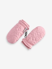 Pink Bow Ski Mittens (3mths-6yrs) - Image 2 of 5