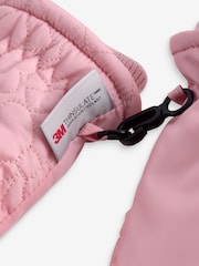 Pink Bow Ski Mittens (3mths-6yrs) - Image 5 of 5