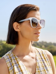 Seasalt Cornwall Blue Cuckoo-Ray Sunglasses - Image 1 of 1