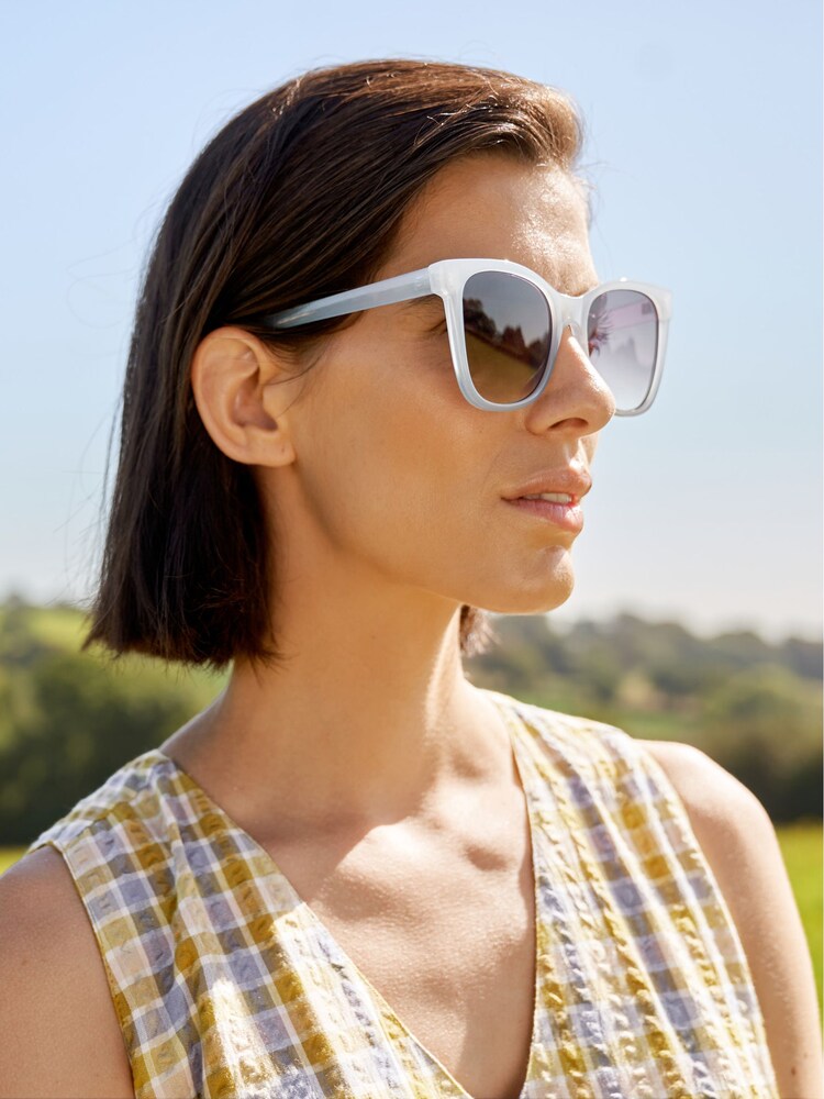 Seasalt Cornwall Blue Cuckoo-Ray Sunglasses - Image 1 of 1