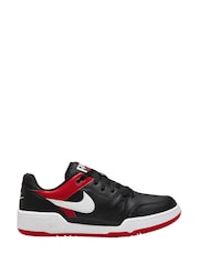 Nike Black/Red Full Force Low Trainers - Image 1 of 4
