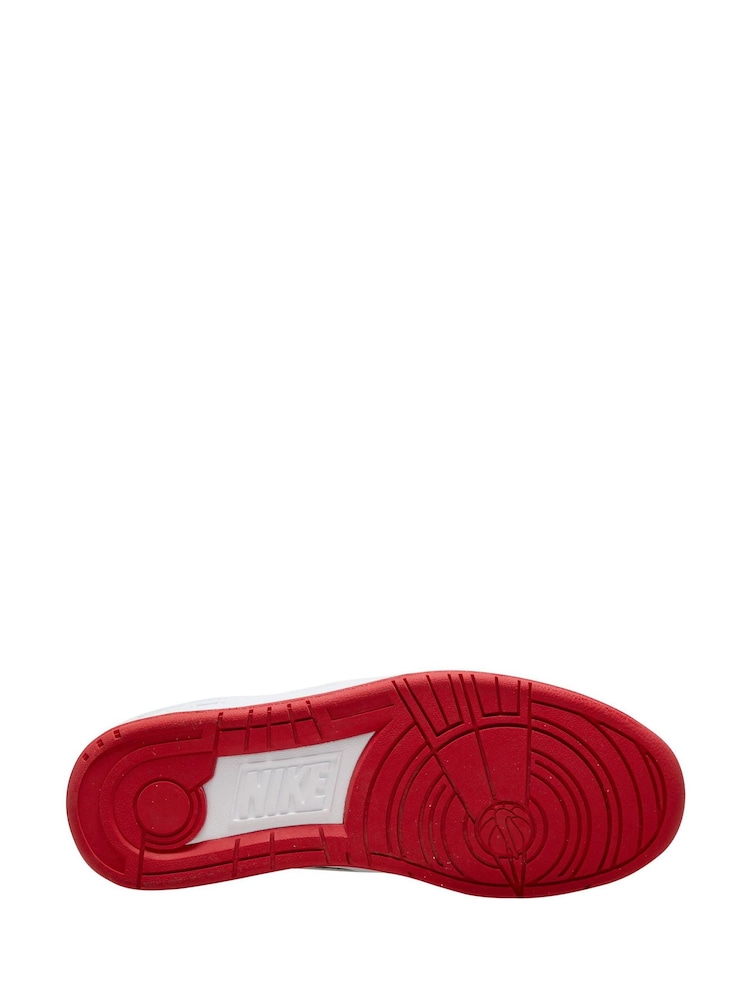 Nike Black/Red Full Force Low Trainers - Image 4 of 4