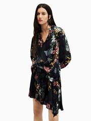 AllSaints Black Mara Sanibel Top - Image 1 of 6