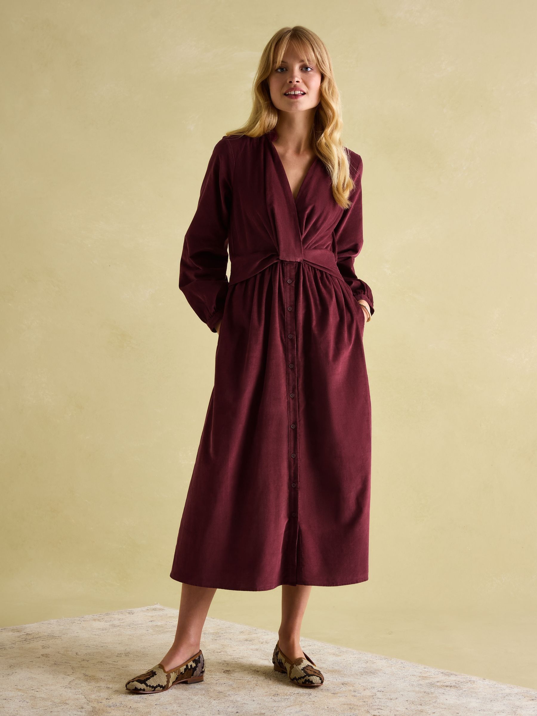 Joules cord dress store