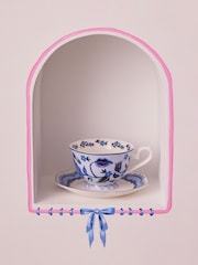 Cath Kidston Strawberry Garden Teacup And Saucer Set Of 2 - Image 1 of 3