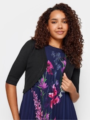 M&Co Black Cropped Cardigan - Image 1 of 4