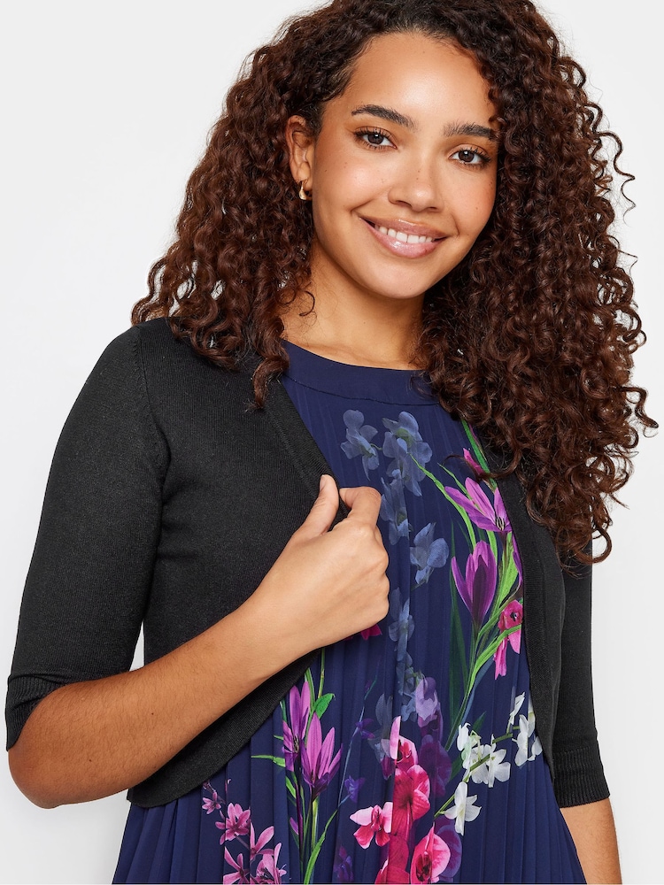 M&Co Black Cropped Cardigan - Image 4 of 4