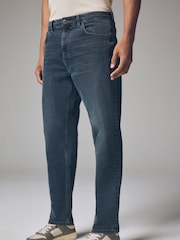 Blue Steel Regular Tapered Fit Vintage Wash Denim Jeans - Image 1 of 12
