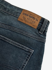 Blue Steel Regular Tapered Fit Vintage Wash Denim Jeans - Image 11 of 12