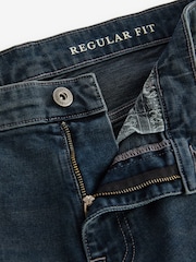 Blue Steel Regular Tapered Fit Vintage Wash Denim Jeans - Image 9 of 12