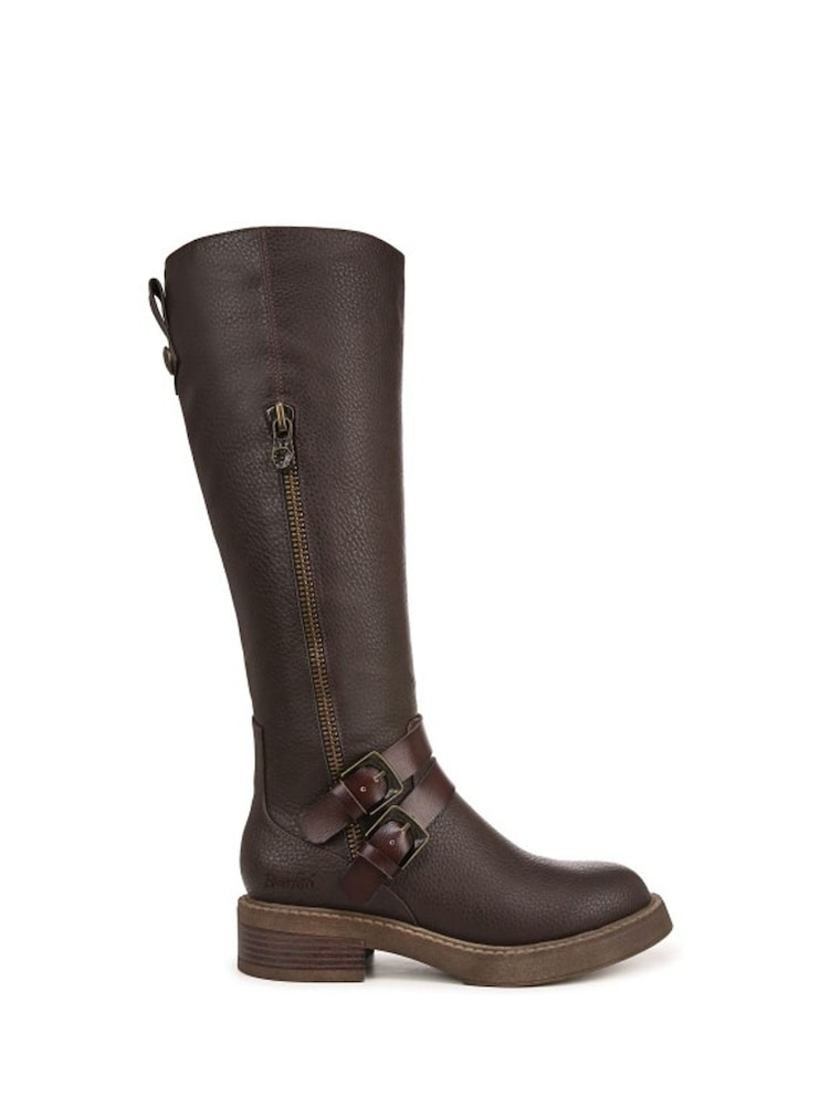Blowfish Malibu Virtue 2 Calf High Brown Boots - Image 1 of 3