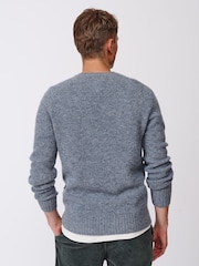 Aubin Prestwick Shetland Crew Jumper - Image 2 of 6