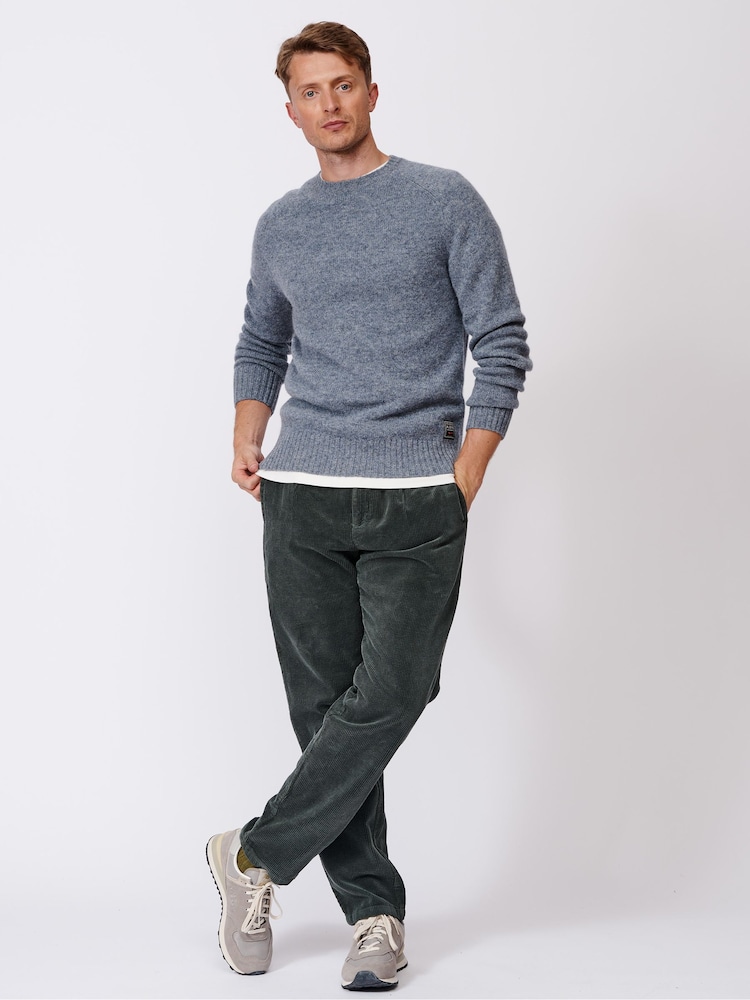 Aubin Prestwick Shetland Crew Jumper - Image 3 of 6