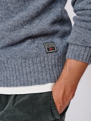 Aubin Prestwick Shetland Crew Jumper - Image 4 of 6