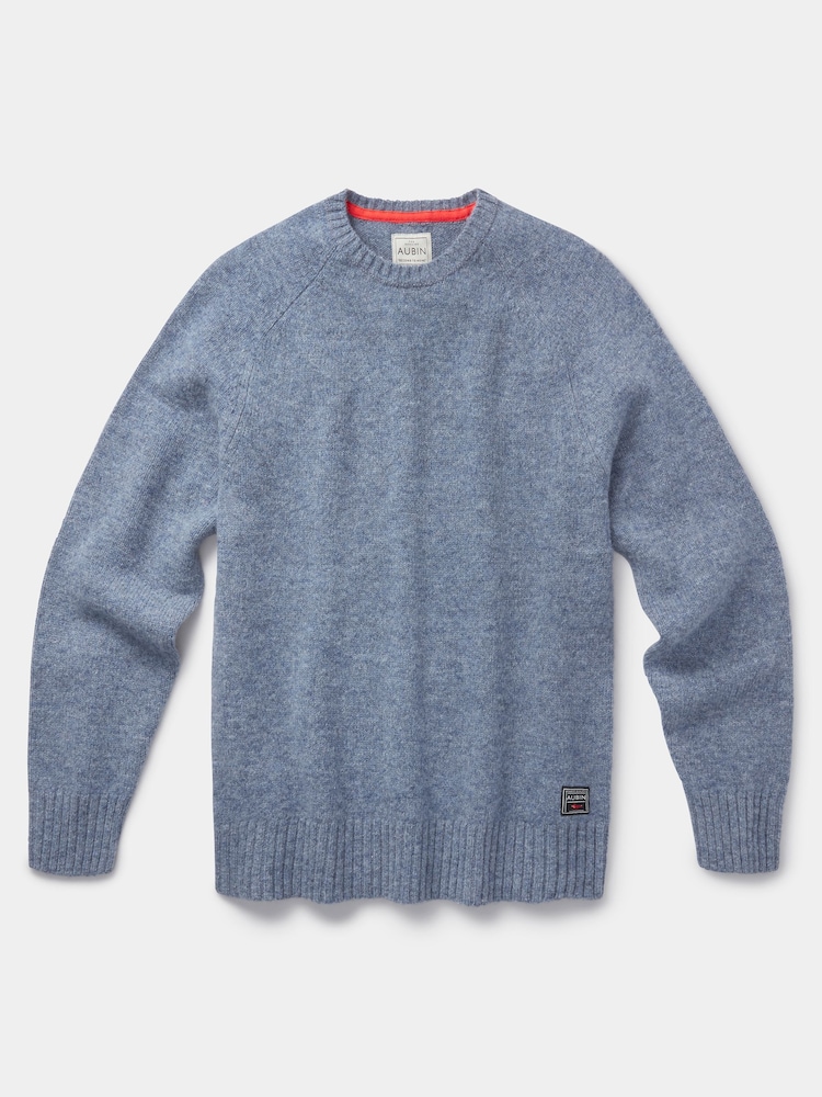 Aubin Prestwick Shetland Crew Jumper - Image 5 of 6