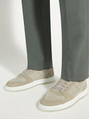 Dune London Tylor Premium Court Trainers - Image 1 of 6