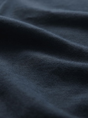 Navy Blue Long Sleeve Rugby Shirt - Image 7 of 7