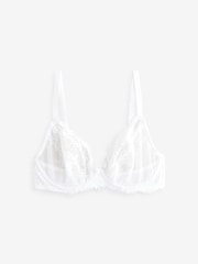 Blanc/Rouille - Soutien-gorge en dentelle DD+ 2 Pack - Image 8 of 10