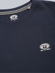 أزرق فاتح - Animal Mens Tommy Graphic Print UV Max 100% Cotton T-Shirt - صورة 7 من 8