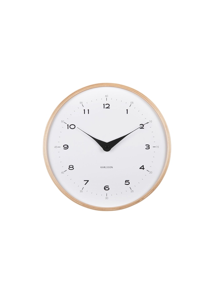 Karlsson White Osado Dome Wall Clock - Image 2 of 4
