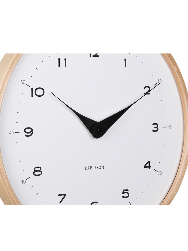 Karlsson White Osado Dome Wall Clock - Image 4 of 4
