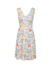 Mountain Warehouse White Newquay Womens 100% Cotton Sleeveless Dress - Image 1 of 5