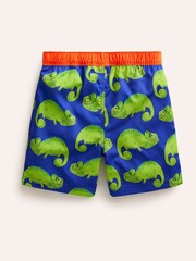 Boden Blue Chameleon Swim Shorts - Image 2 of 3