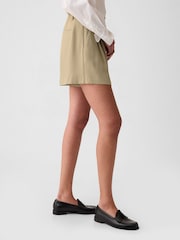 Gap Beige 365 High Waisted Shorts - Image 4 of 5