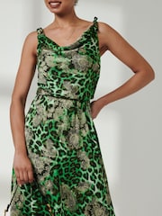 Jolie Moi Бретелька-спагетти Frill Hem средних размеров платья - Image 3 of 6