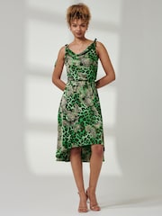Jolie Moi Бретелька-спагетти Frill Hem средних размеров платья - Image 5 of 6