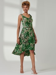Jolie Moi Бретелька-спагетти Frill Hem средних размеров платья - Image 6 of 6