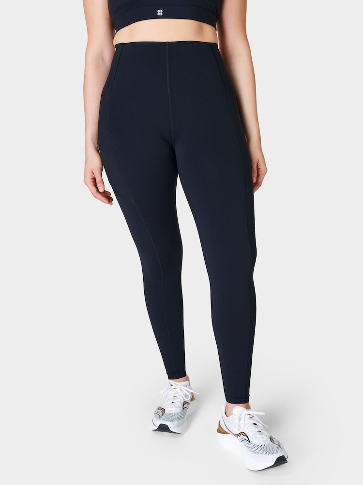 Sweaty Betty Black Full Length Power UltraSculpt 7/8 High Waist Leggings - Image 1 of 9