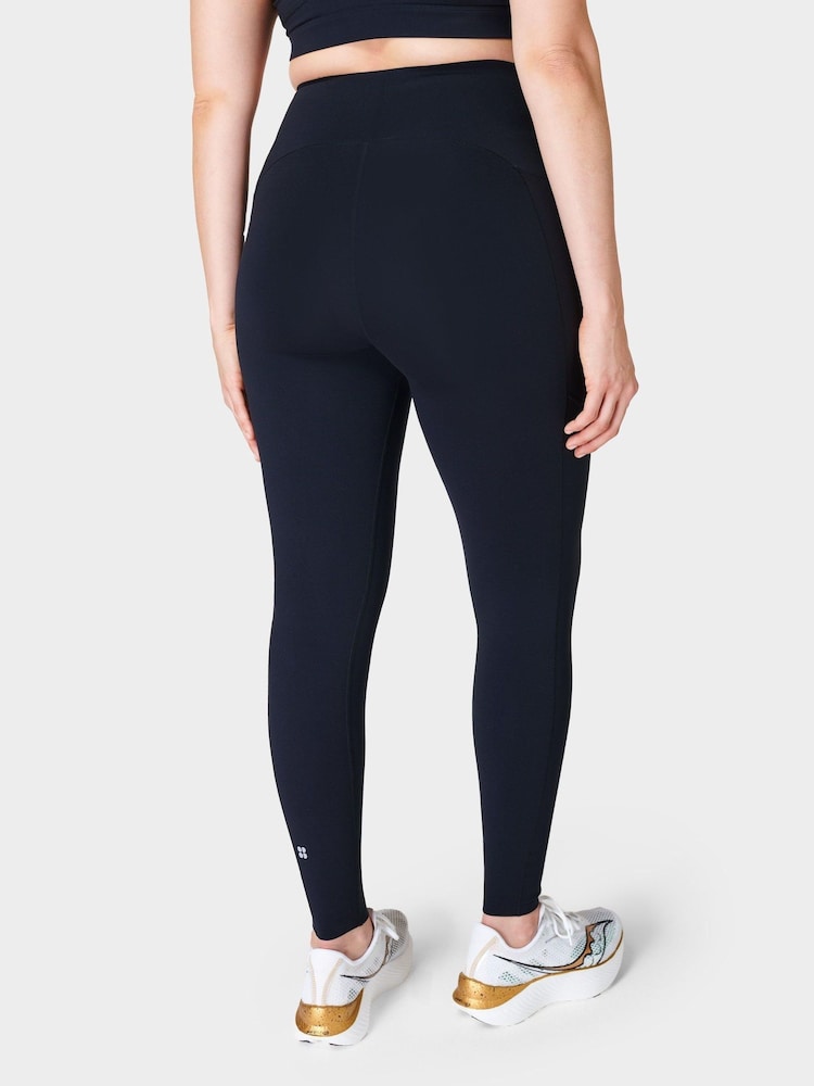 Sweaty Betty Black Full Length Power UltraSculpt 7/8 High Waist Leggings - Image 2 of 9 Sweaty Betty Black Full Length Power UltraSculpt 7/8 High Waist Leggings - Image 2 of 9