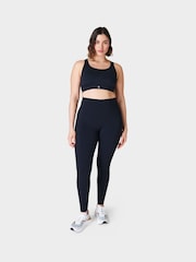Sweaty Betty Black Full Length Power UltraSculpt 7/8 High Waist Leggings - Image 3 of 9
