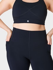 Sweaty Betty Black Full Length Power UltraSculpt 7/8 High Waist Leggings - Image 5 of 9