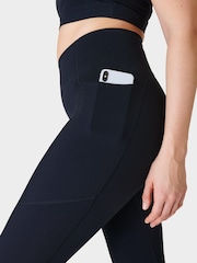 Sweaty Betty Black Full Length Power UltraSculpt 7/8 High Waist Leggings - Image 6 of 9