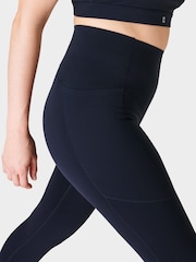 Sweaty Betty Black Full Length Power UltraSculpt 7/8 High Waist Leggings - Image 7 of 9