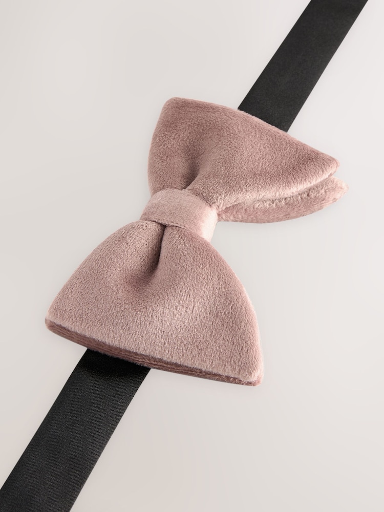 Pink Velvet Bowtie (1-16yrs) - Image 3 of 3