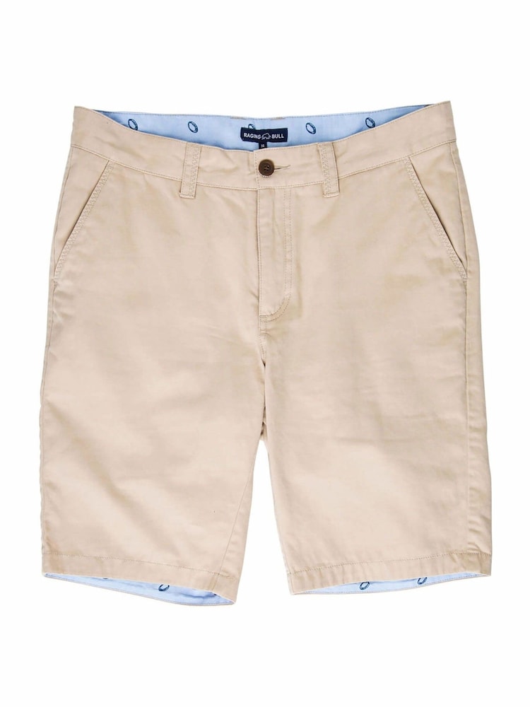 Raging Bull Chino Brown Shorts - Image 4 of 4