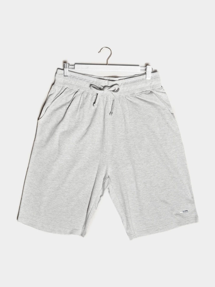 BadRhino Big & Tall Grey Essential Joggers Shorts - Image 2 of 3