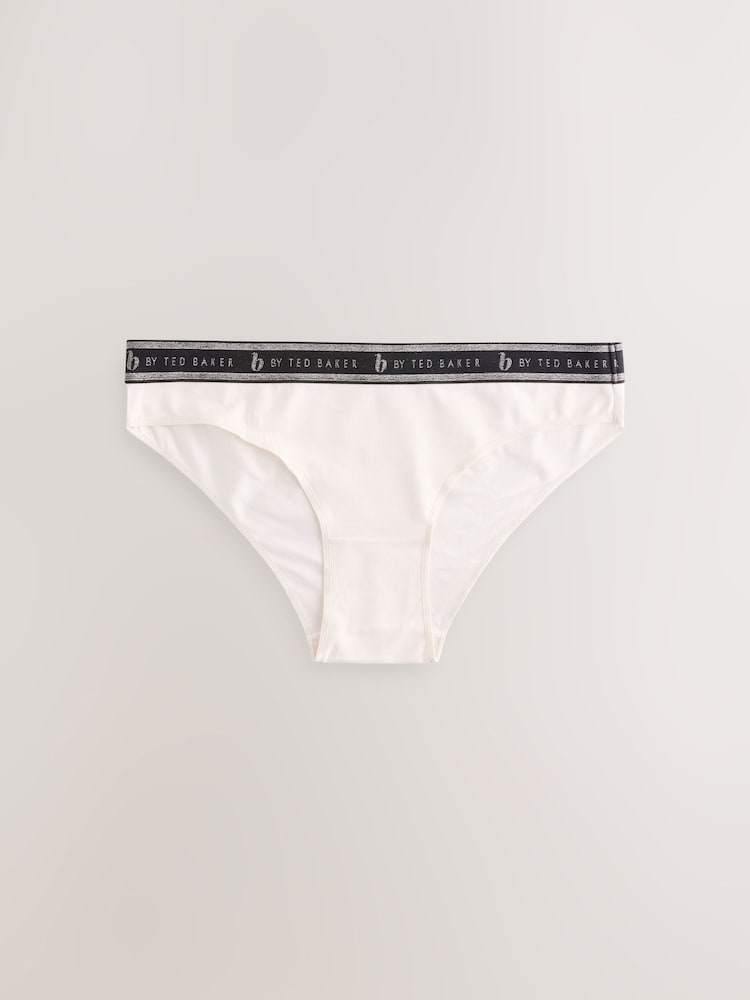 B By Ted Baker Multi Cotton Knickers 3 Pack - Image 2 of 6