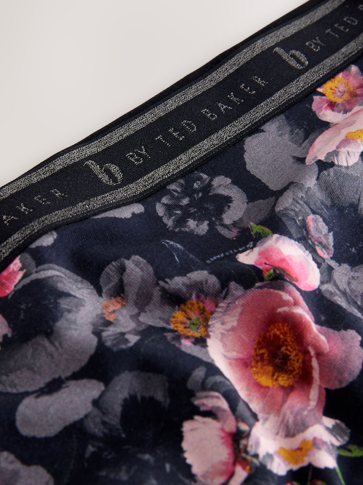 B By Ted Baker Multi Cotton Knickers 3 Pack - Image 6 of 6