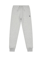 Grijs - U.S. Polo Assn. Double Horsemen Boys 100% Cotton Joggers - Image 5 of 7