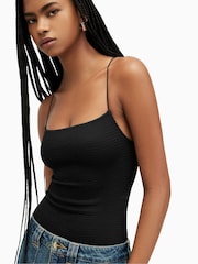 AllSaints Black Tilly Bodysuit - Image 3 of 7
