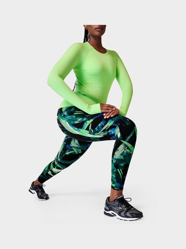 أخضر طبعة نخيل أريكا - لغينغز Power Workout من Sweaty Betty - صورة 1 من 9 أخضر طبعة نخيل أريكا - لغينغز Power Workout من Sweaty Betty - صورة 1 من 9