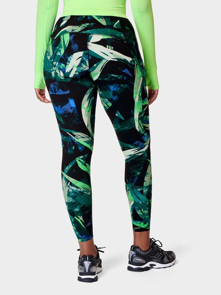 أخضر طبعة نخيل أريكا - لغينغز Power Workout من Sweaty Betty - صورة 2 من 9 أخضر طبعة نخيل أريكا - لغينغز Power Workout من Sweaty Betty - صورة 2 من 9