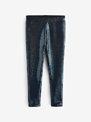 Black Sequin Leggings (3-16yrs) - Image 3 of 6