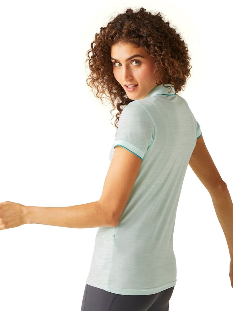 Regatta Blue Chrome Womens Remex II Polo Shirt - Image 2 of 7