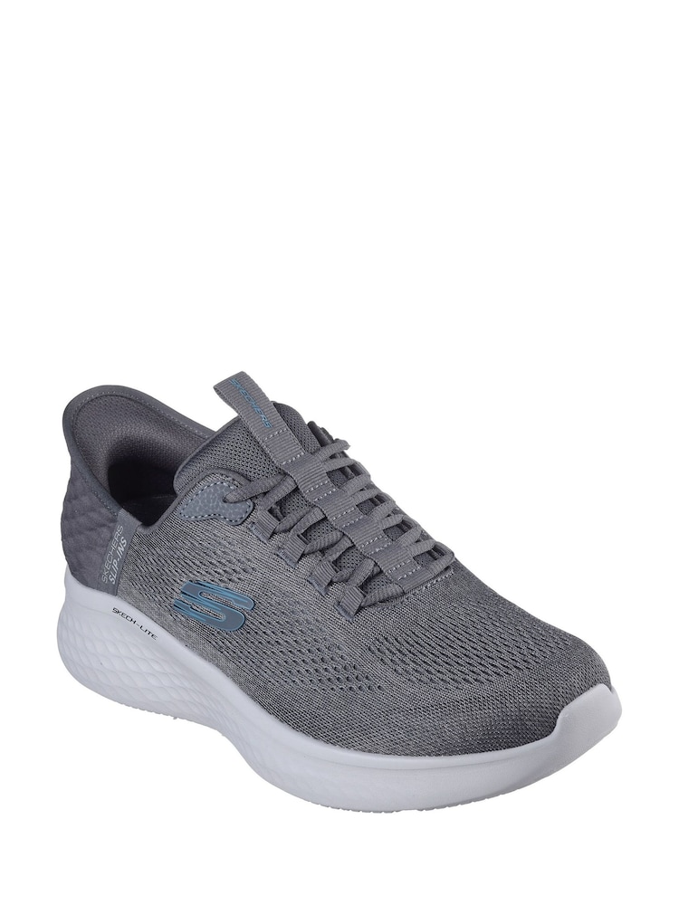 Skechers Grey Skech-Lite Pro Primebase Trainers - Image 2 of 3